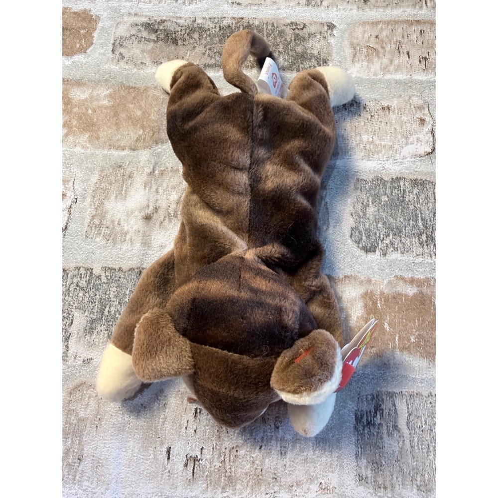 Ty Beanie Baby Pounce Brown Tabby Cat 1997 Vintage Plush Toy‎ with Tags